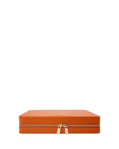 Wolf Maria Large Quilted Zip Jewelry Case | Thumbnail 1