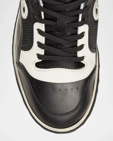 Gucci Men's Embroidered GG Low-Top Sneakers | Thumbnail 4 Gucci Men's Embroidered GG Low-Top Sneakers | Thumbnail 4