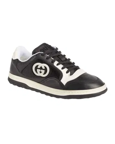 Gucci Men's Embroidered GG Low-Top Sneakers | Thumbnail 1 Gucci Men's Embroidered GG Low-Top Sneakers | Thumbnail 1
