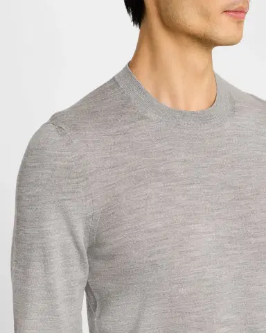 Tom Ford Men's Fine-Gauge Wool Sweater | Thumbnail 4 Tom Ford Men's Fine-Gauge Wool Sweater | Thumbnail 4