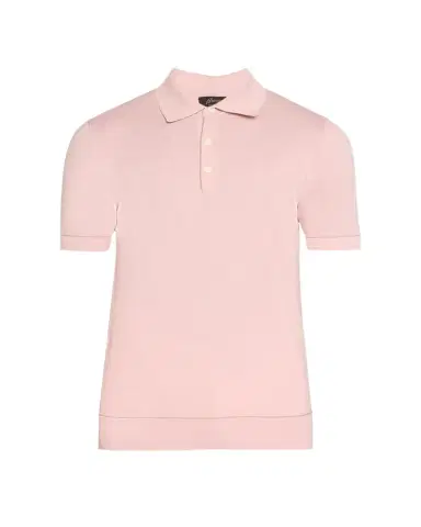 Brioni Men's Sea Island Polo Shirt | Thumbnail 1