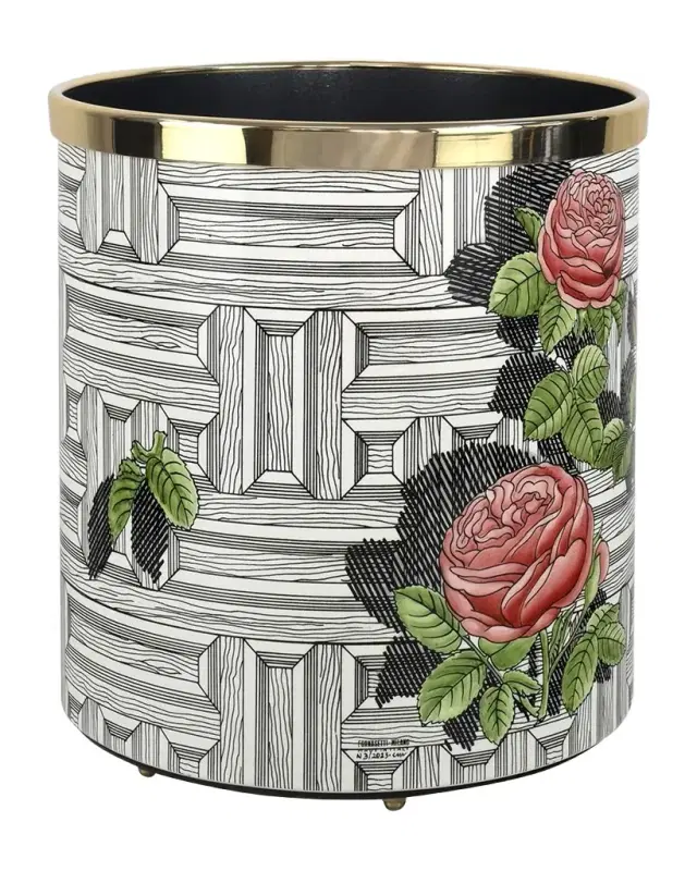 Paper Basket - Musciarabia Con Rose Colore