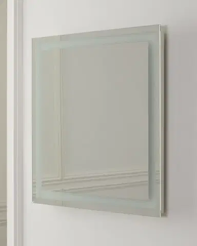 Ellington Square LED Mirror with Defogger and Dimmer, 3000K/4000K/5000K, 30"Sq. | Thumbnail 2 Ellington Square LED Mirror with Defogger and Dimmer, 3000K/4000K/5000K, 30"Sq. | Thumbnail 2