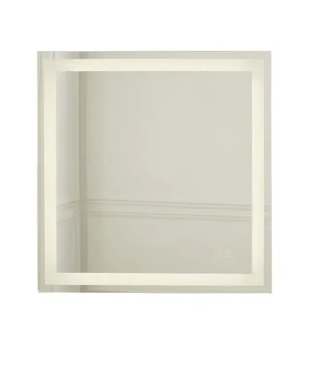 Ellington Square LED Mirror with Defogger and Dimmer, 3000K/4000K/5000K, 30"Sq.