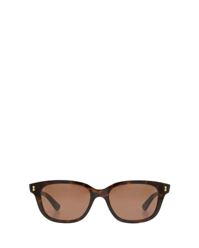 Men's Temple Logo Rectangle Sunglasses