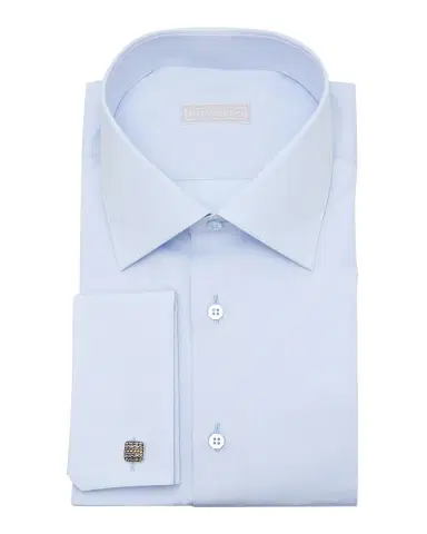 Stefano Ricci Men's French Cuff Dress Shirt | Thumbnail 2 Stefano Ricci Men's French Cuff Dress Shirt | Thumbnail 2