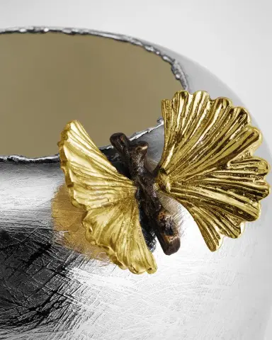 Michael Aram Butterfly Ginkgo Rose Vase | Thumbnail 3