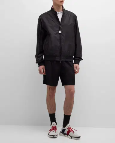 Moncler Men's Reppe Nylon Zip Jacket | Thumbnail 2