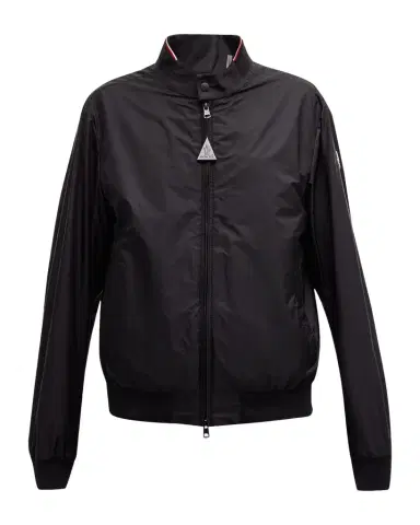 Moncler Men's Reppe Nylon Zip Jacket | Thumbnail 1
