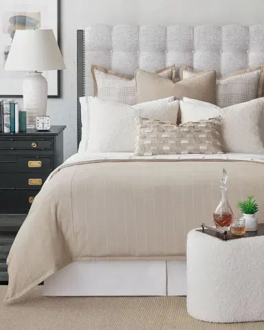Eastern Accents Kelso Pinstripe Duvet Cover | Thumbnail 3 Eastern Accents Kelso Pinstripe Duvet Cover | Thumbnail 3