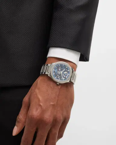 PIAGET 42mm Polo Skeleton Watch, Blue | Thumbnail 2 PIAGET 42mm Polo Skeleton Watch, Blue | Thumbnail 2