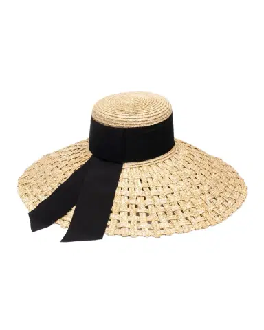 Eugenia Kim Mirabel Natural Straw Wide-Brim Sun Hat | Thumbnail 1