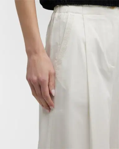 Merlette Sargent Embroidered Pleated Wide-Leg Pants | Thumbnail 5 Merlette Sargent Embroidered Pleated Wide-Leg Pants | Thumbnail 5