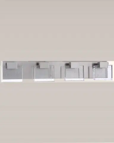 Ellington Alamere 4-Light LED Wall Sconce - Brushed Nickel | Thumbnail 2 Ellington Alamere 4-Light LED Wall Sconce - Brushed Nickel | Thumbnail 2