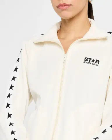 Golden Goose Grosgrain-Trim Tech Jersey Track Jacket | Thumbnail 5 Golden Goose Grosgrain-Trim Tech Jersey Track Jacket | Thumbnail 5