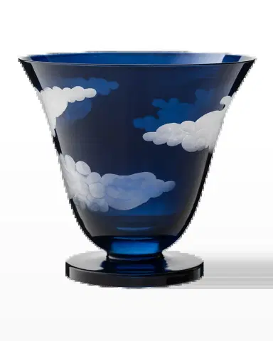 Jonathan Hansen Cobalt Stemless Wine Glass | Thumbnail 2