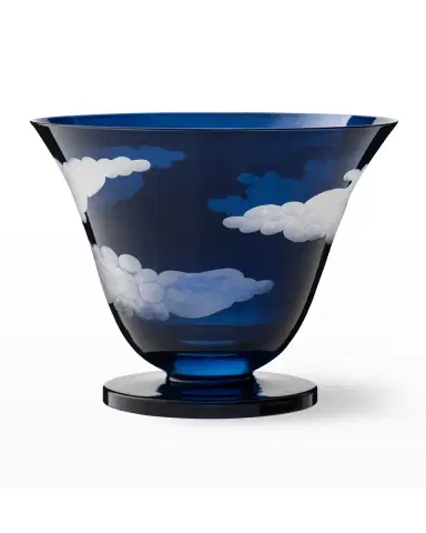 Jonathan Hansen Cobalt Stemless Wine Glass | Thumbnail 3