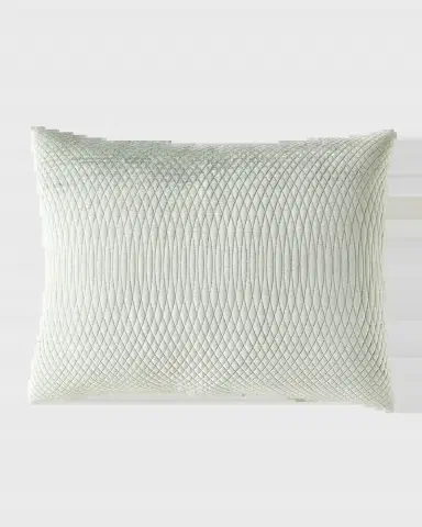 Callisto Home Rivena Quilted Velvet King Sham | Thumbnail 2