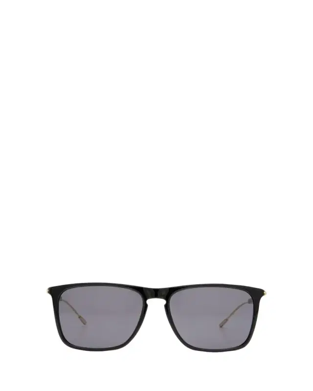 Men's Logo Plaqué Aviator Sunglasses