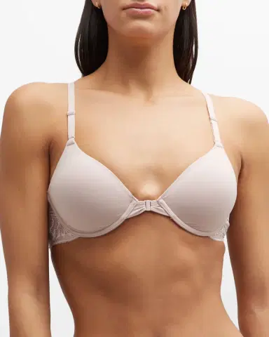 Natori Lush Lace-Back Front-Closure Contour Bra | Thumbnail 2 Natori Lush Lace-Back Front-Closure Contour Bra | Thumbnail 2