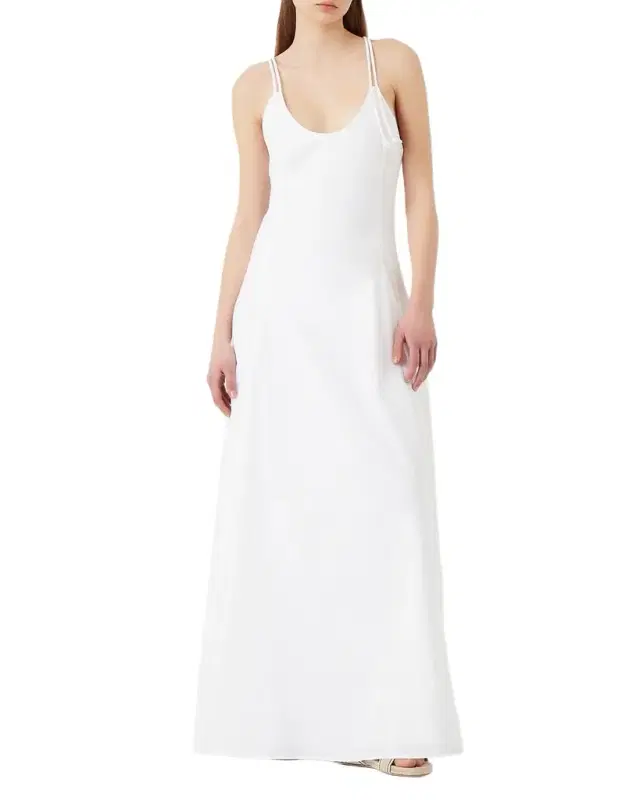 Cutout Column Maxi Dress
