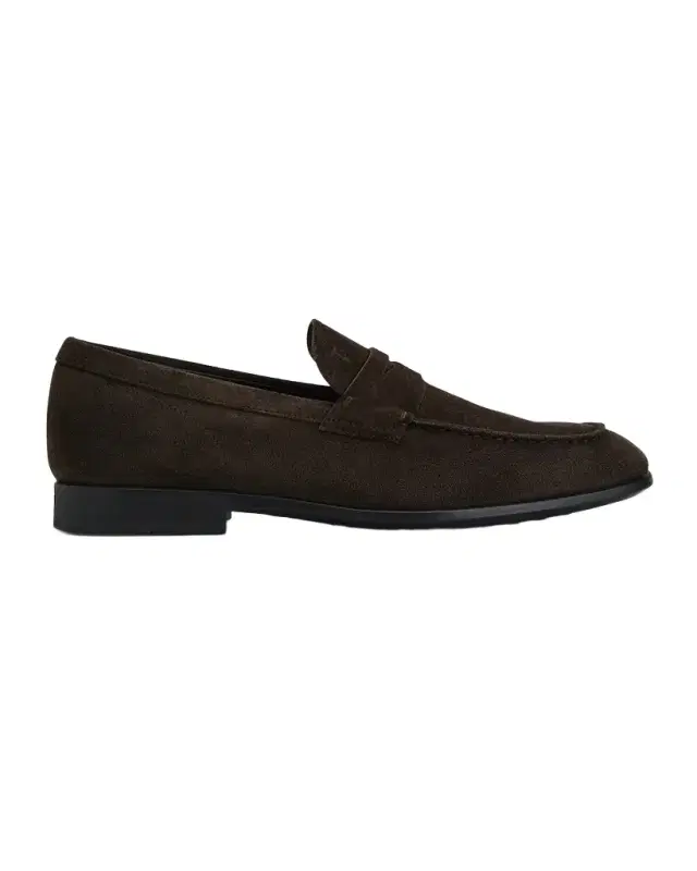 Men's Moccasino Suede Penny Loafers