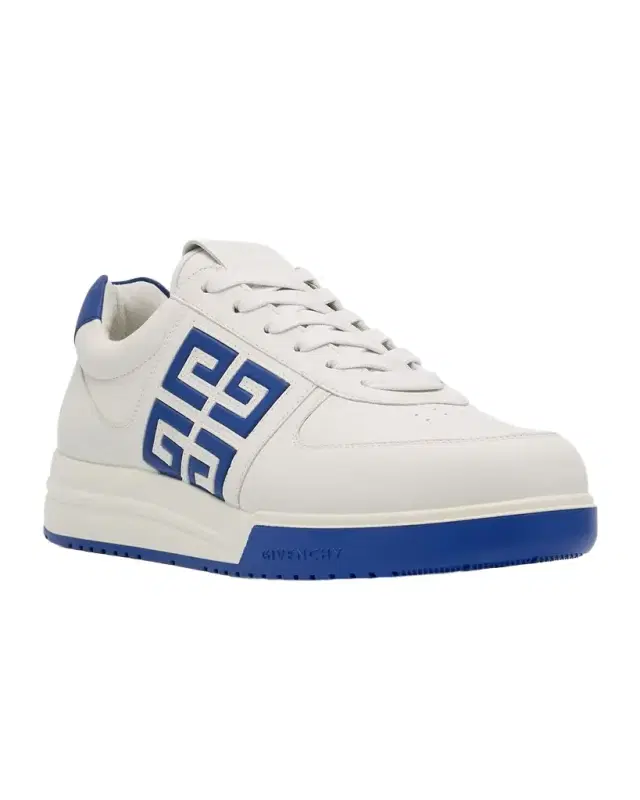 Men 's G4 Bicolor Leather Low-Top Sneakers