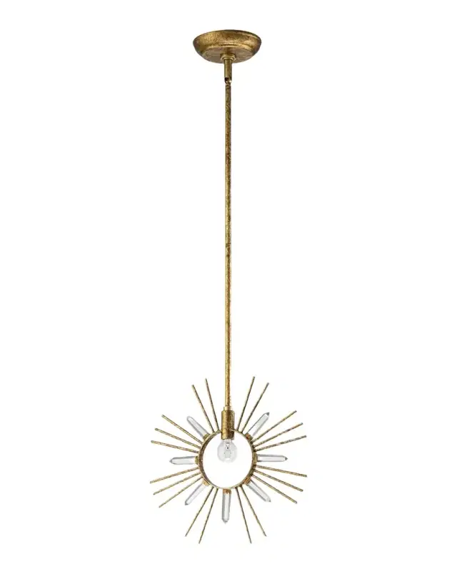 Lucas + McKearn Sun King 1-Light Pendant Light