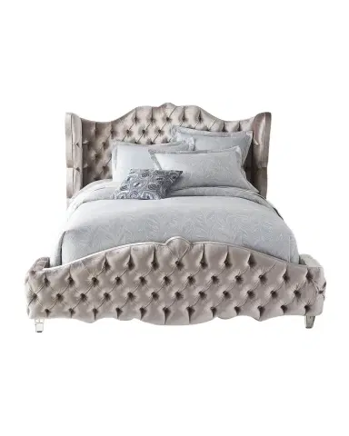 Haute House Tamara King Tufted Wingback Bed | Thumbnail 1 Haute House Tamara King Tufted Wingback Bed | Thumbnail 1