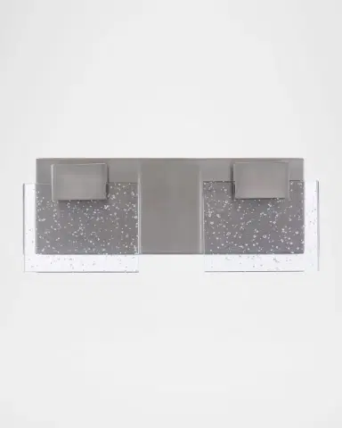 Ellington Alamere 2-Light LED Vanity - Brushed Nickel | Thumbnail 4 Ellington Alamere 2-Light LED Vanity - Brushed Nickel | Thumbnail 4