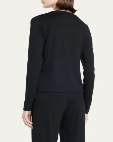 MAJESTIC FILATURES Soft Touch Button-Front Cardigan | Thumbnail 3 MAJESTIC FILATURES Soft Touch Button-Front Cardigan | Thumbnail 3