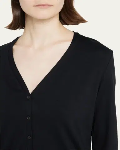 MAJESTIC FILATURES Soft Touch Button-Front Cardigan | Thumbnail 5 MAJESTIC FILATURES Soft Touch Button-Front Cardigan | Thumbnail 5
