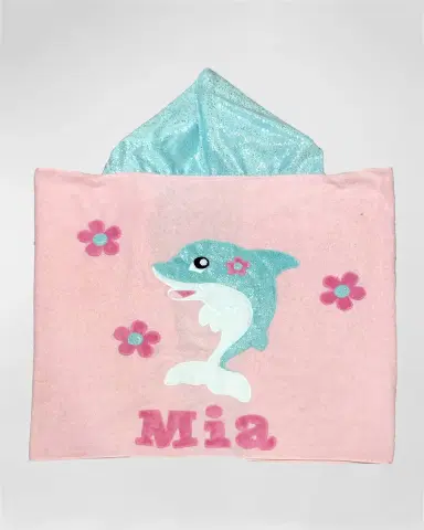 Boogie Baby My Friend Flip Personalized Hooded Towel | Thumbnail 2 Boogie Baby My Friend Flip Personalized Hooded Towel | Thumbnail 2