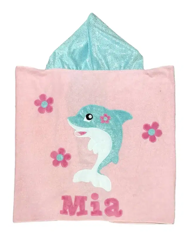 My Friend Flip Personalized Hooded Towel