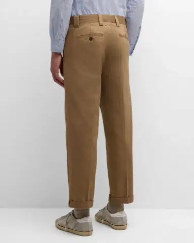 Golden Goose Men's Comfort Cotton Chino Skate Pants | Thumbnail 2