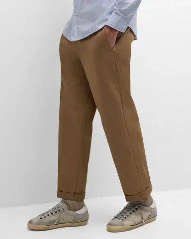 Golden Goose Men's Comfort Cotton Chino Skate Pants | Thumbnail 4