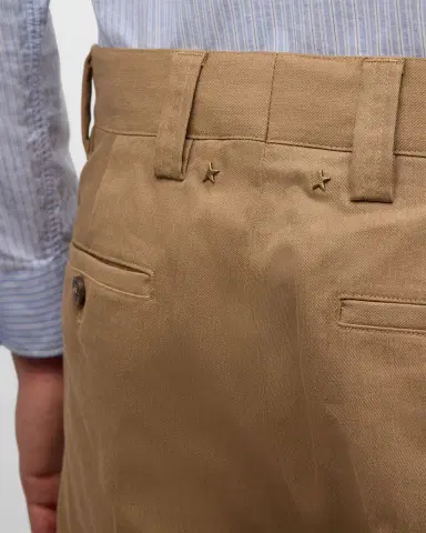 Golden Goose Men's Comfort Cotton Chino Skate Pants | Thumbnail 5
