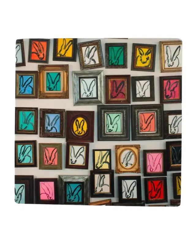 Hunt Slonem Hunt 's Studio Lacquer Placemat