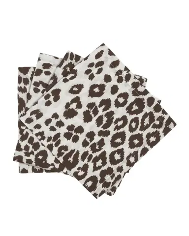 Matouk Schumacher Iconic Leopard Napkins | Thumbnail 1 Matouk Schumacher Iconic Leopard Napkins | Thumbnail 1