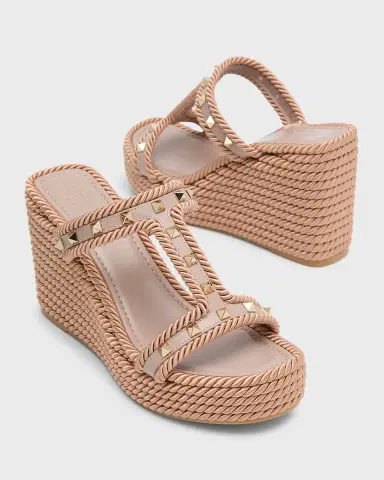 Valentino Garavani Rockstud Torchon T-Strap Espadrille Sandals | Thumbnail 8 Valentino Garavani Rockstud Torchon T-Strap Espadrille Sandals | Thumbnail 8