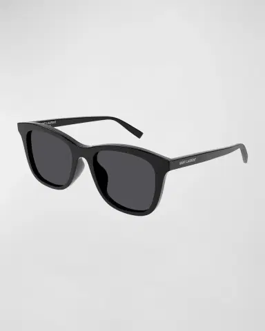 Saint Laurent Logo Square Acetate Sunglasses | Thumbnail 3 Saint Laurent Logo Square Acetate Sunglasses | Thumbnail 3