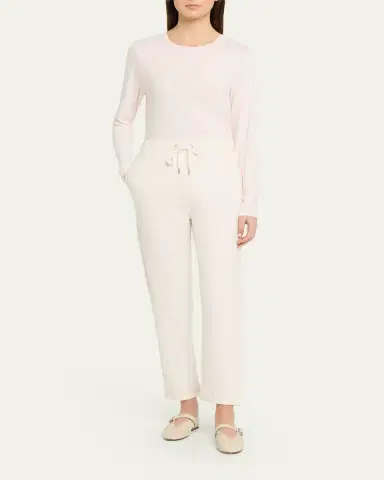 MAJESTIC FILATURES French Terry Cuffed Drawstring Pants | Thumbnail 6 MAJESTIC FILATURES French Terry Cuffed Drawstring Pants | Thumbnail 6