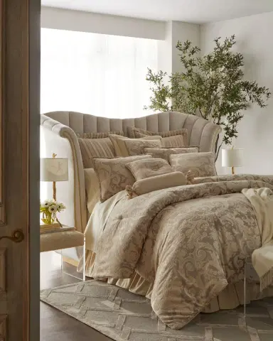 Austin Horn Collection Annabelle Main Euro Sham | Thumbnail 1 Austin Horn Collection Annabelle Main Euro Sham | Thumbnail 1