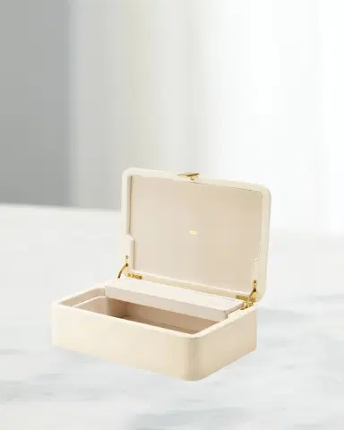 AERIN Abella Faux Shagreen Large Jewelry Box | Thumbnail 2