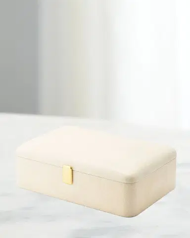 AERIN Abella Faux Shagreen Large Jewelry Box | Thumbnail 1