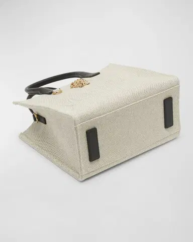 Versace La Medusa Small Canvas Tote Bag | Thumbnail 7 Versace La Medusa Small Canvas Tote Bag | Thumbnail 7