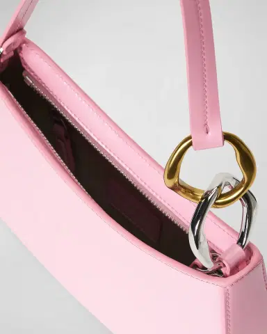 STAUD Ollie Zip Leather Shoulder Bag | Thumbnail 2