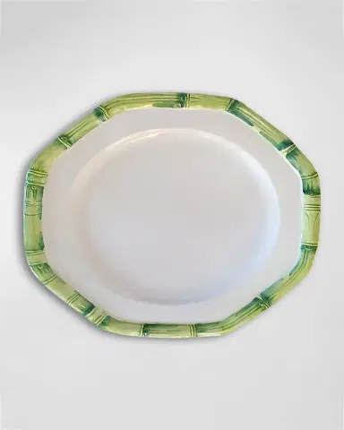 LES OTTOMANS Bamboo Salad Plate, Set of 4 | Thumbnail 2
