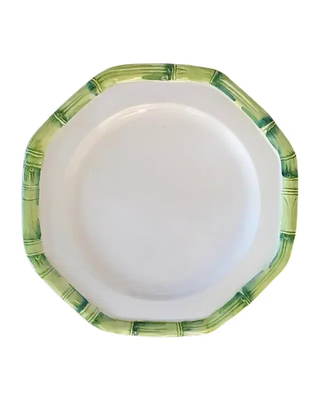 LES OTTOMANS Bamboo Salad Plate, Set of 4