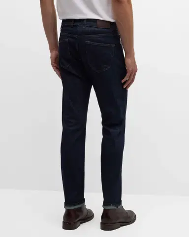 Peter Millar Men's Stretch Denim 5-Pocket Jeans | Thumbnail 2 Peter Millar Men's Stretch Denim 5-Pocket Jeans | Thumbnail 2